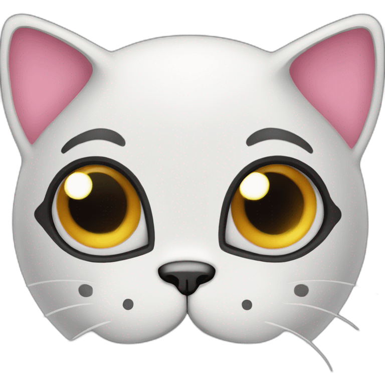 Gumball-cat emoji