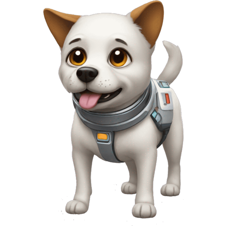 Space dog emoji