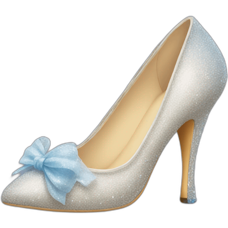 cinderella shoe emoji