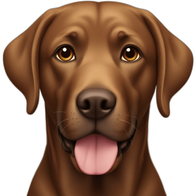 brown-labrador emoji