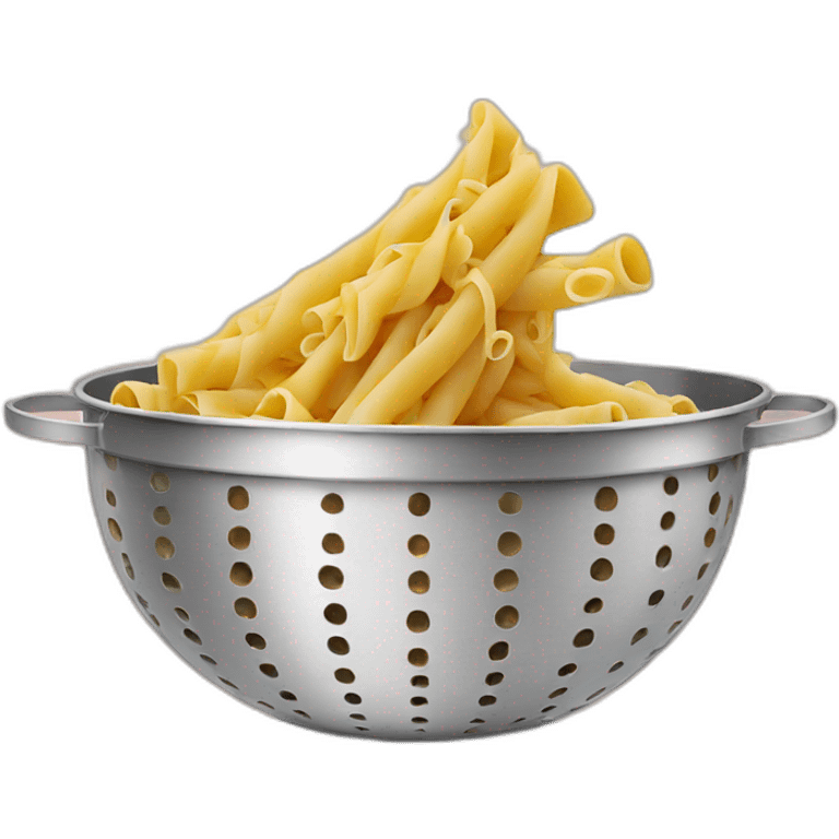 pasta in a colander emoji