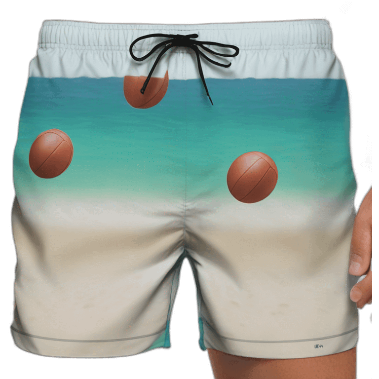 Paul gascoigne football swimming trunks emoji