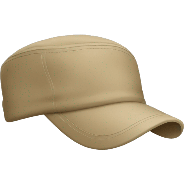 khaki cap emoji