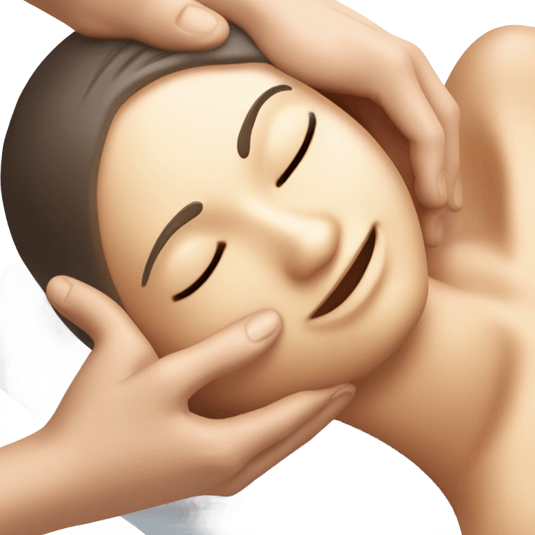 Face massage guasha emoji