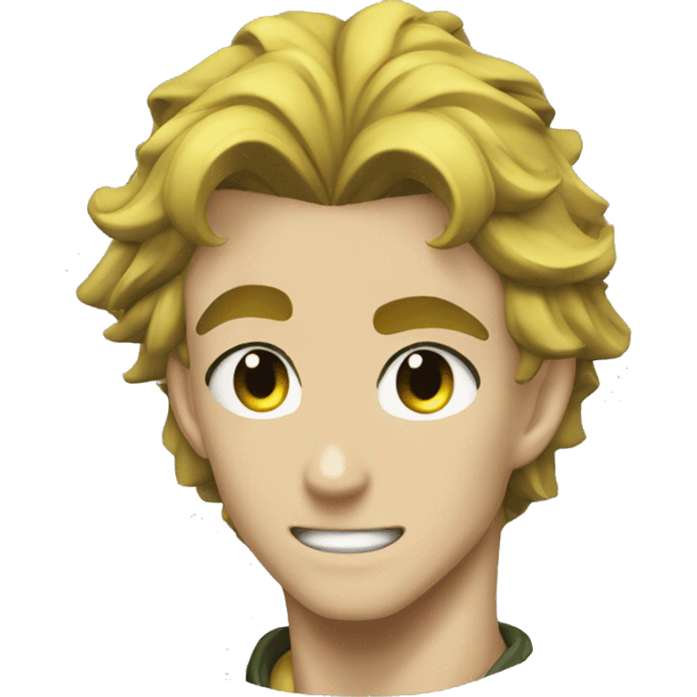 Dio from JJBA anime emoji