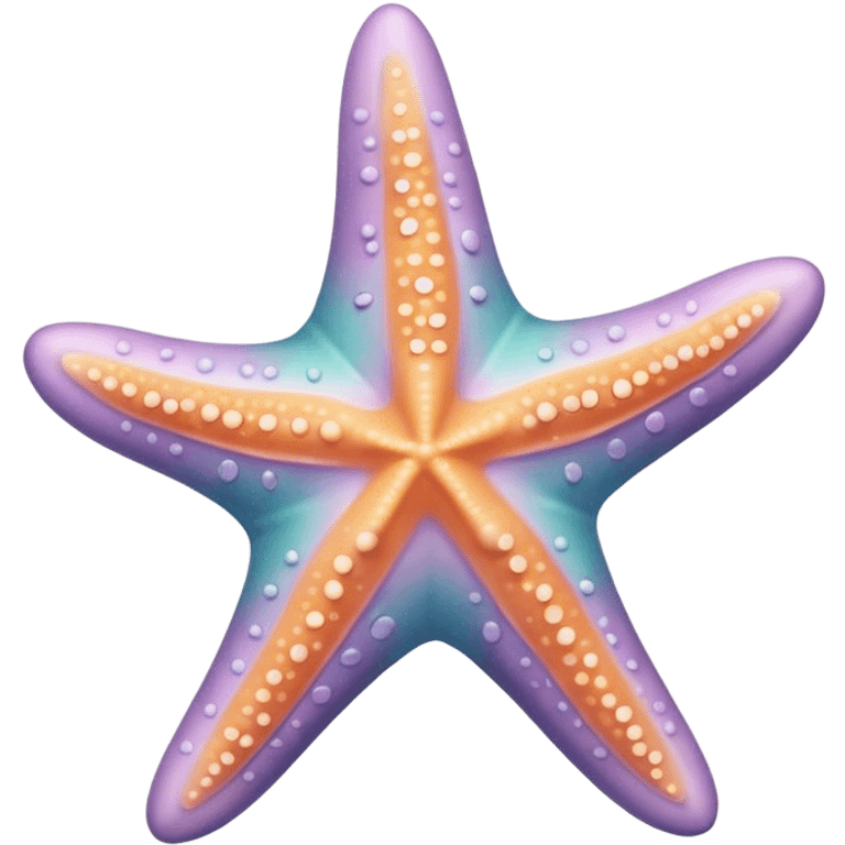 pastel malted starfish emoji