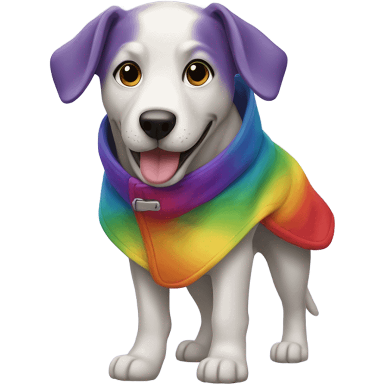 rainbow dog  emoji