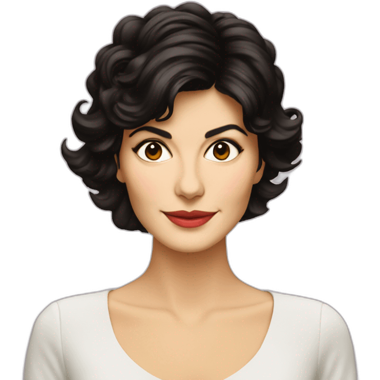 Audrey Tautou emoji