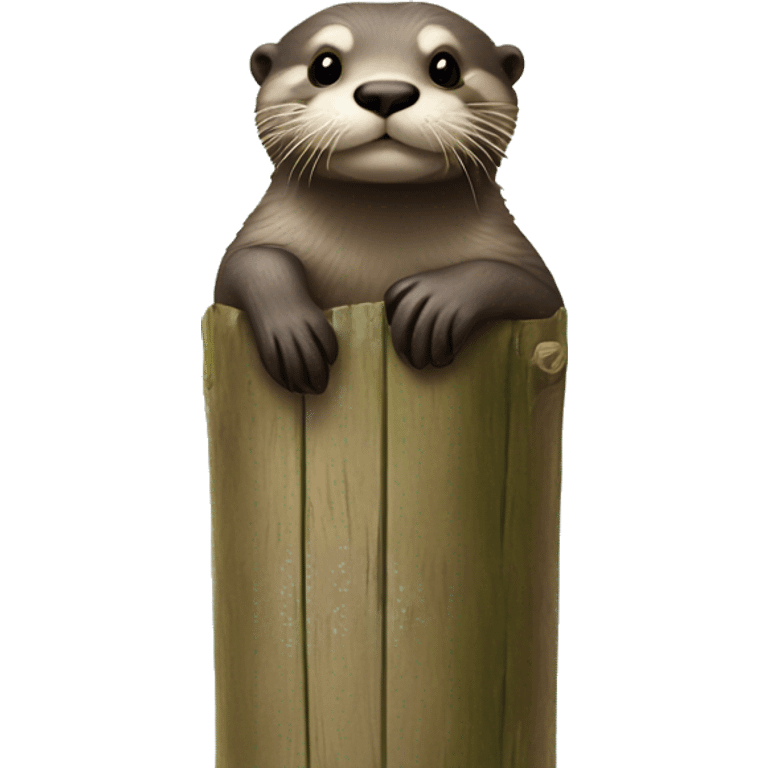 otter on a pole emoji