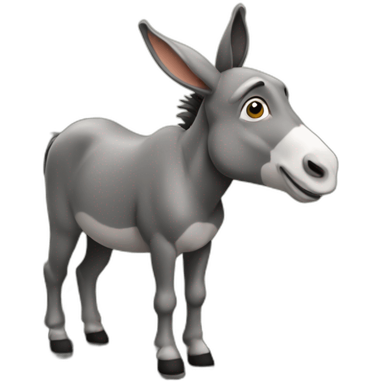 donkey-on-rails emoji