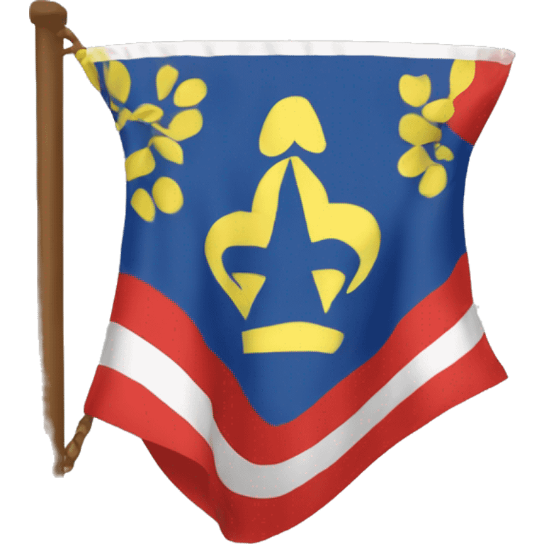 drapeau Tchétchéne  emoji