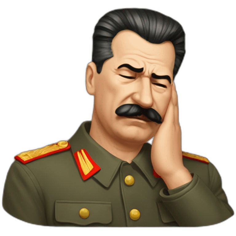 Stalin facepalm emoji