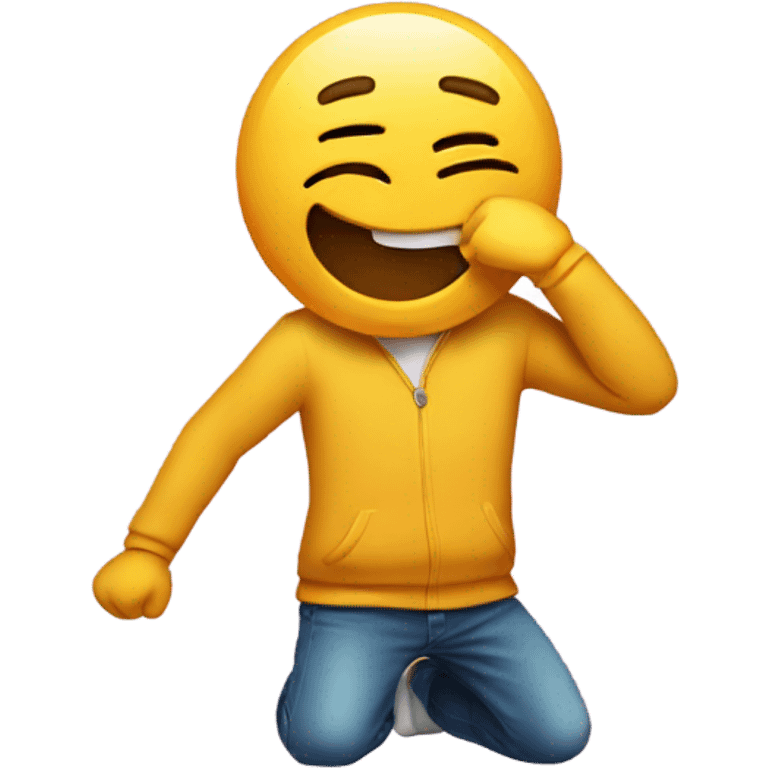 Person doing DAB emoji