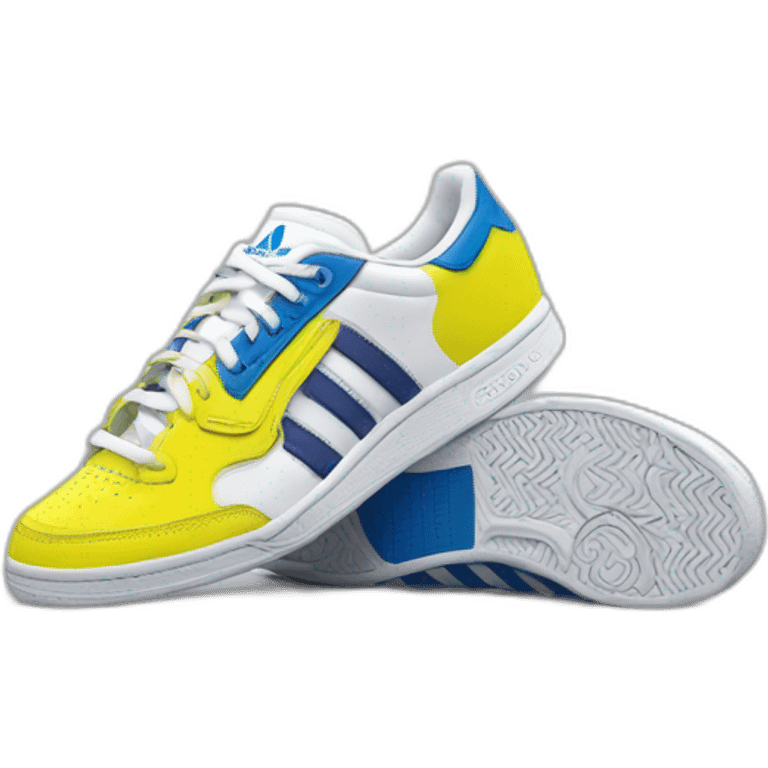 Paire d'Adidas emoji