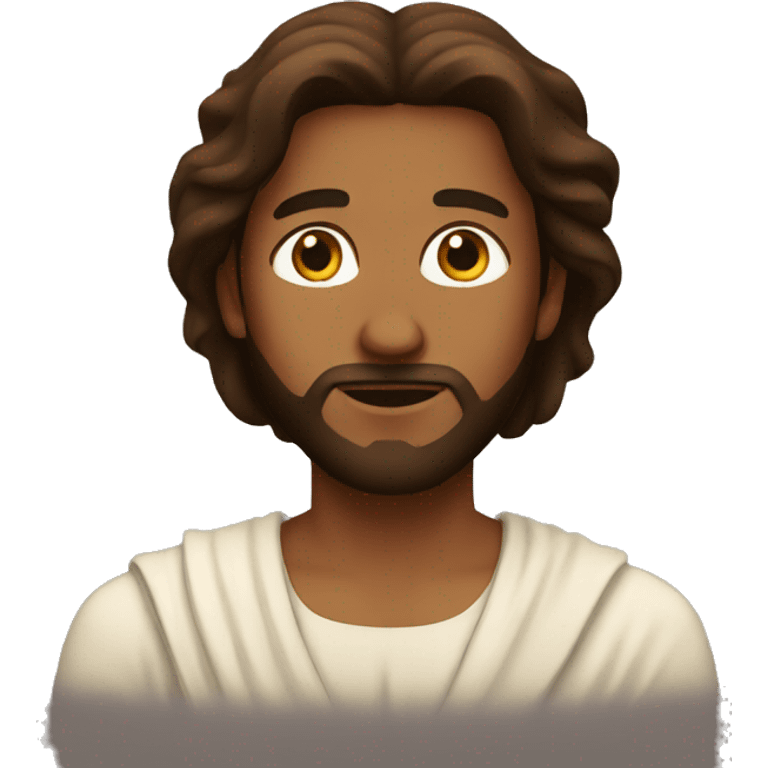 brown Jesus emoji