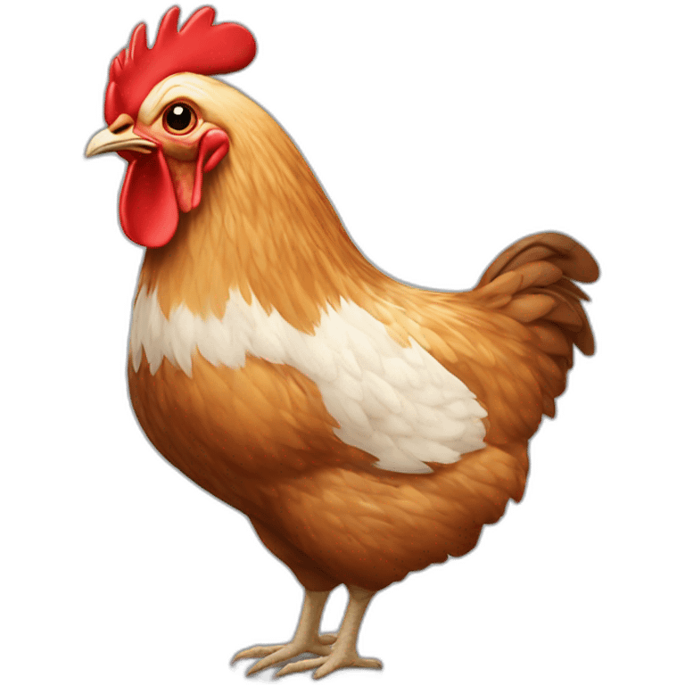 Hen emoji