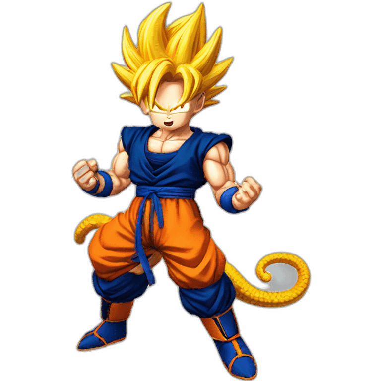 Sangoku dragon ball Z emoji