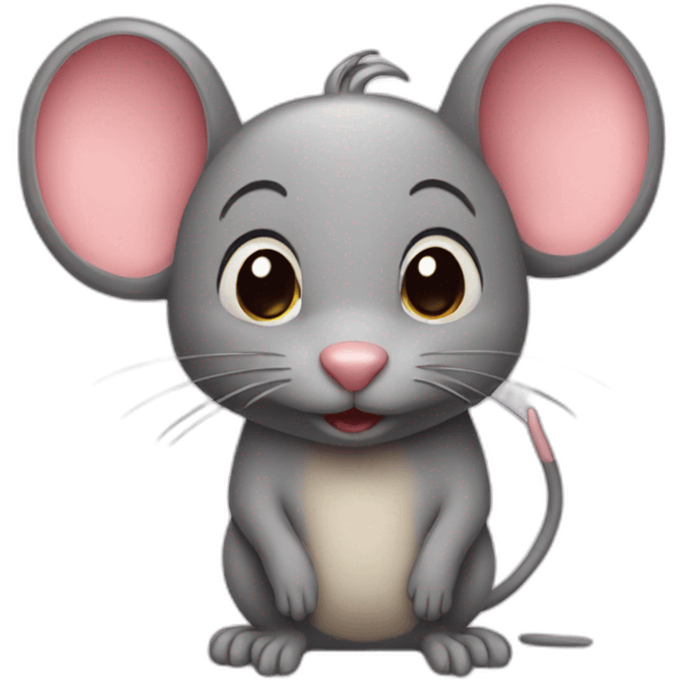 Birthday mouse emoji