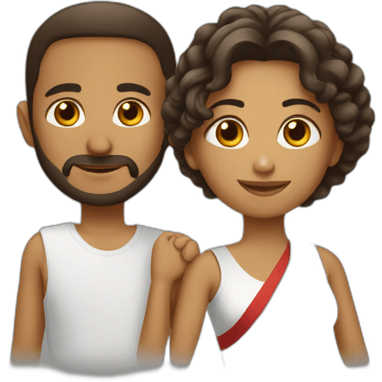 Couple tunisien  emoji