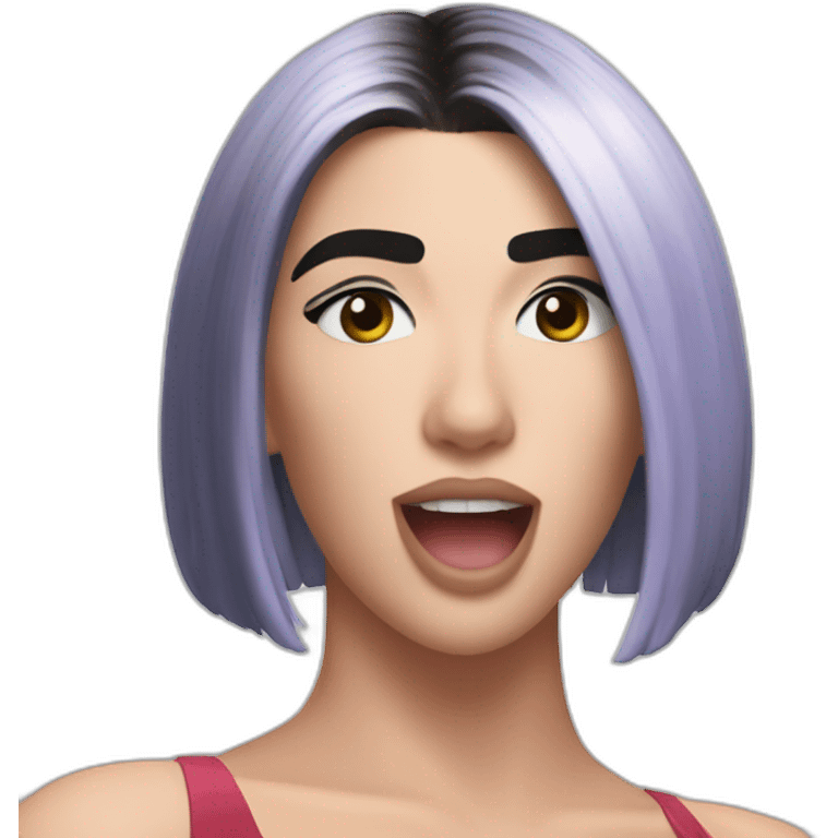 Dua lipa dance  emoji