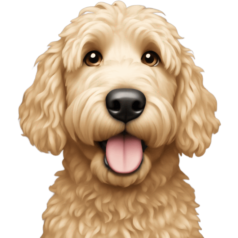 Golden doodle  emoji