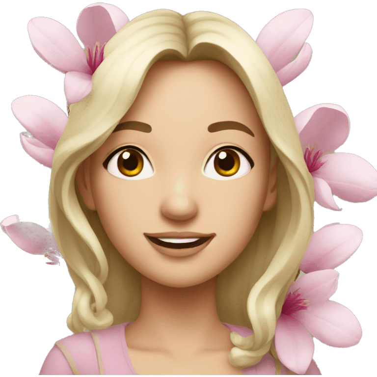 magnolia emoji