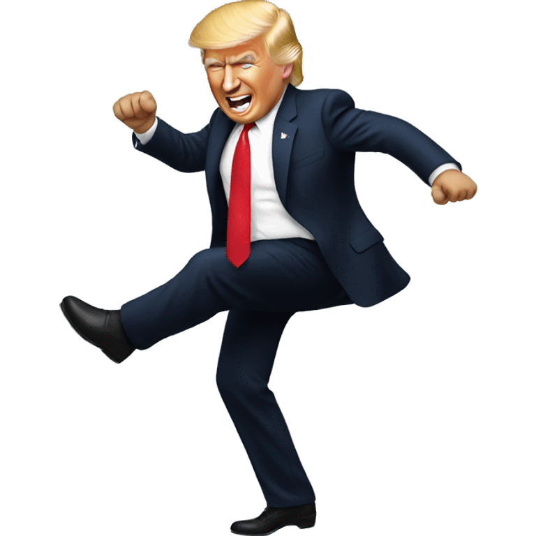 Trump dancing emoji