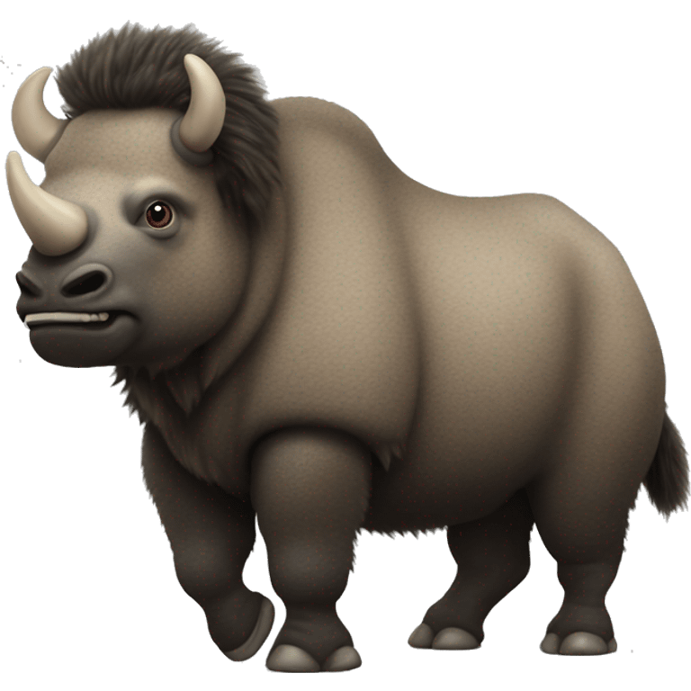 woolly-rhinoceros emoji