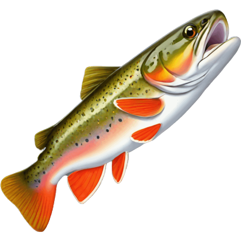 brook trout  emoji