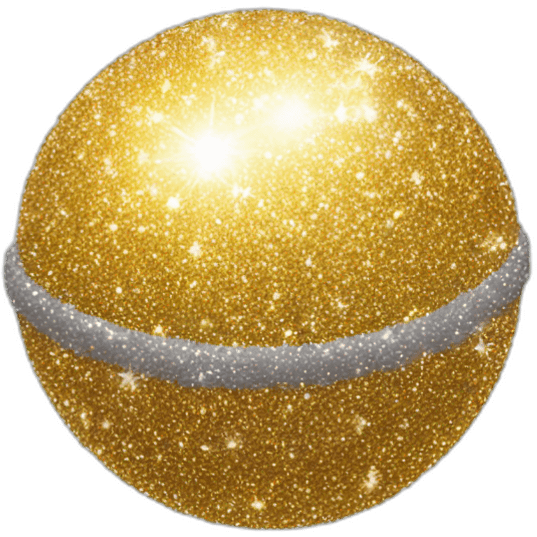 Sparkling ball emoji