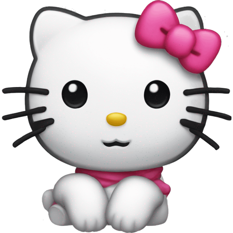 Hello kitty emoji