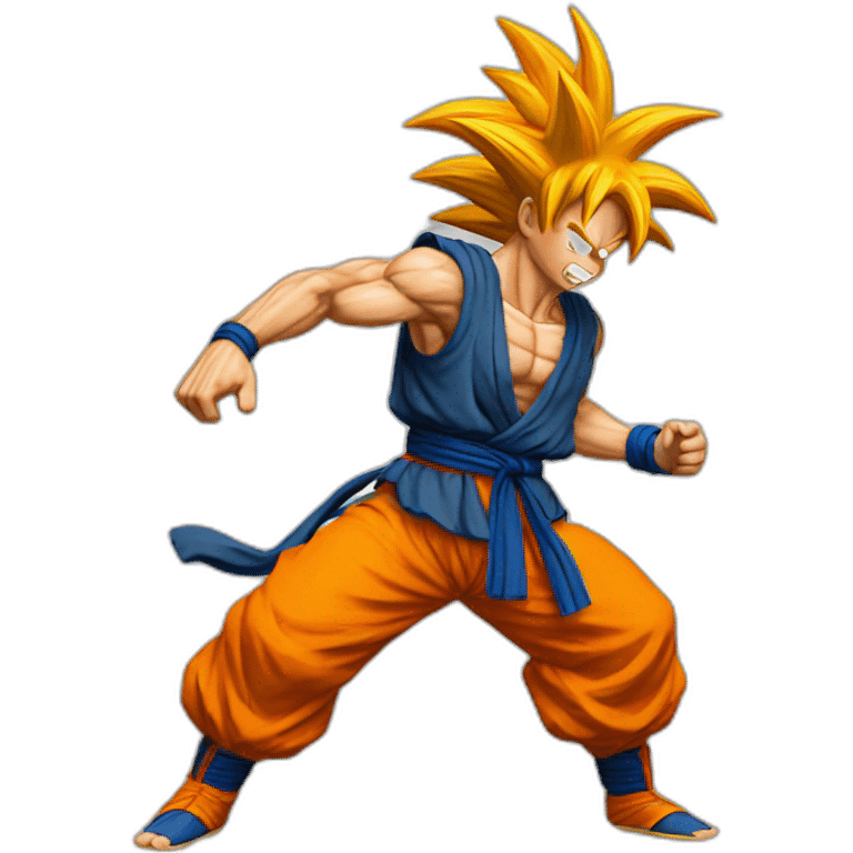 dancing goku emoji