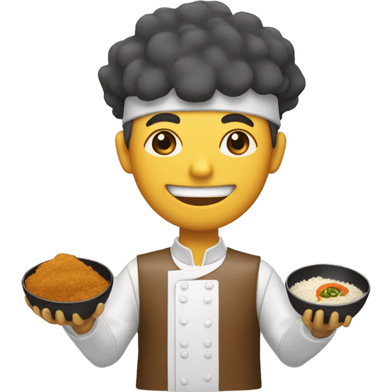 Chicken katsu curry emoji