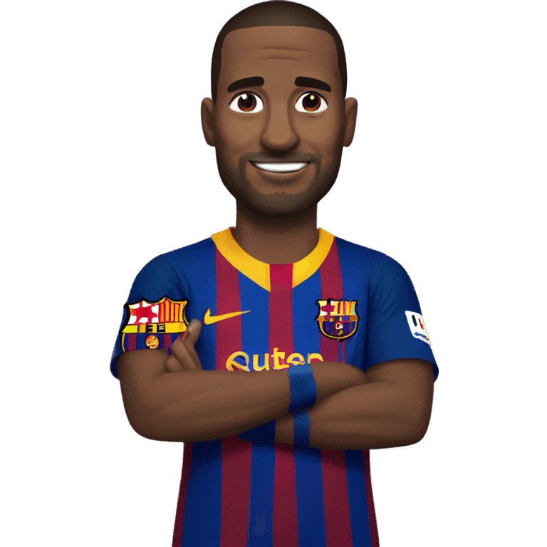 Jugador del fc barcelona emoji