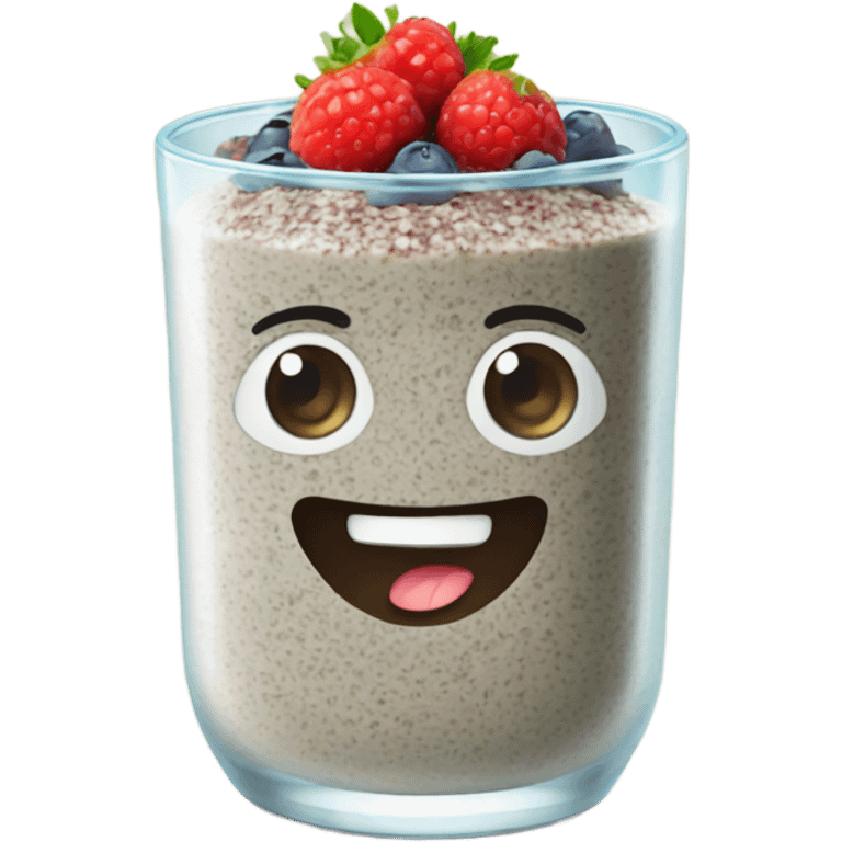 Chia pudding  emoji