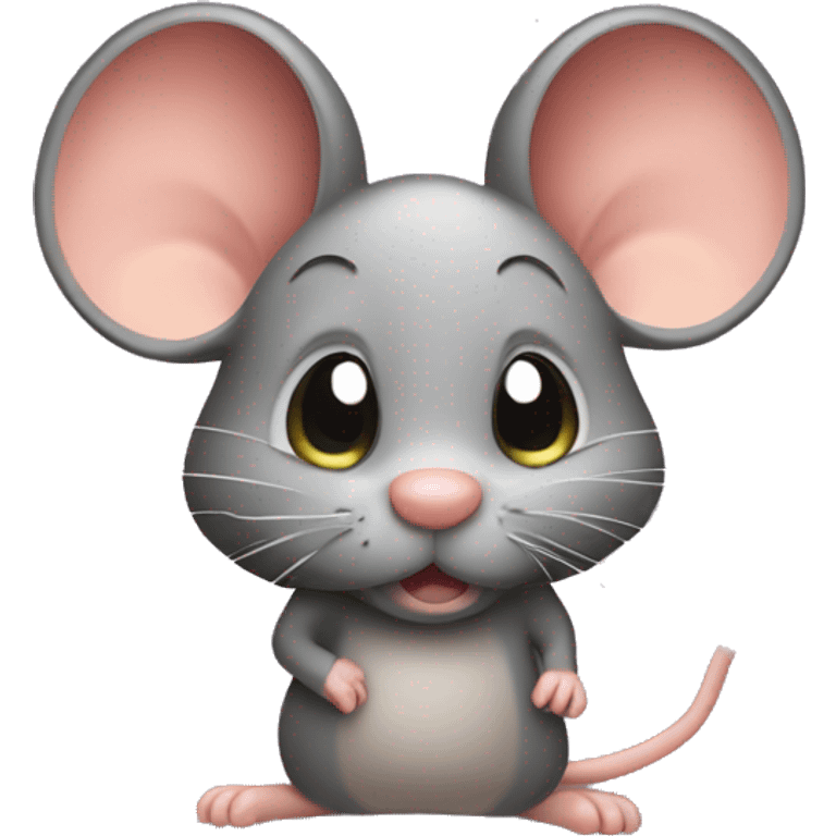 A little mouse who is smelly  emoji