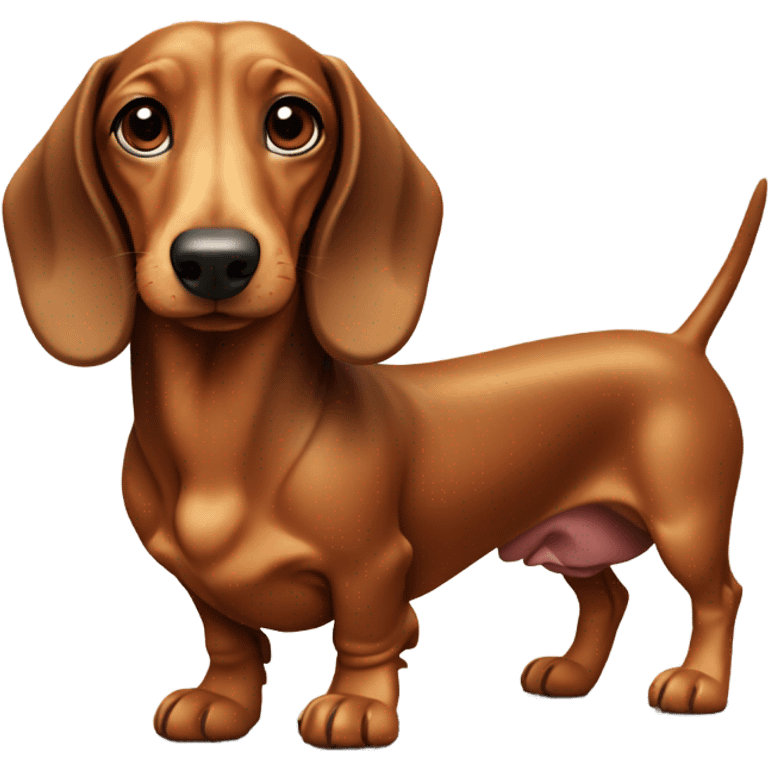 dachshund  emoji