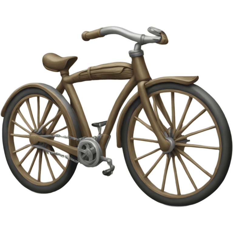 bike with a mounted musket emoji