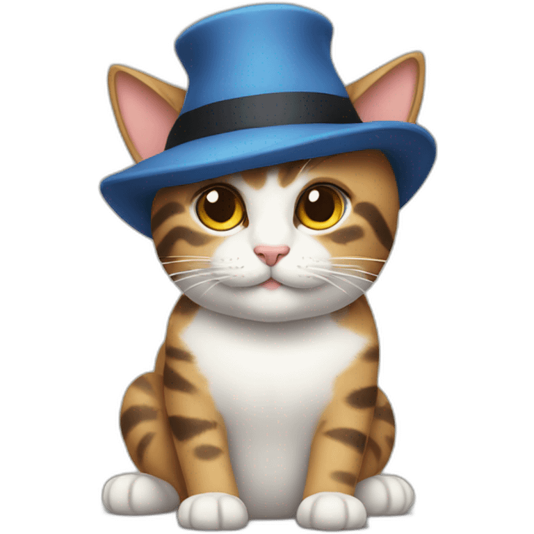 Cats with a little hat emoji