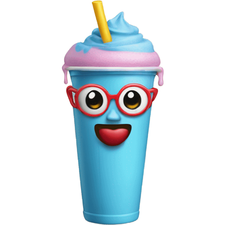 smoothie clown emoji