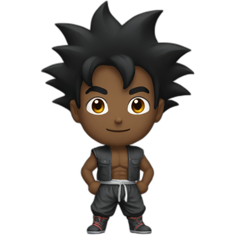 Black Goku emoji