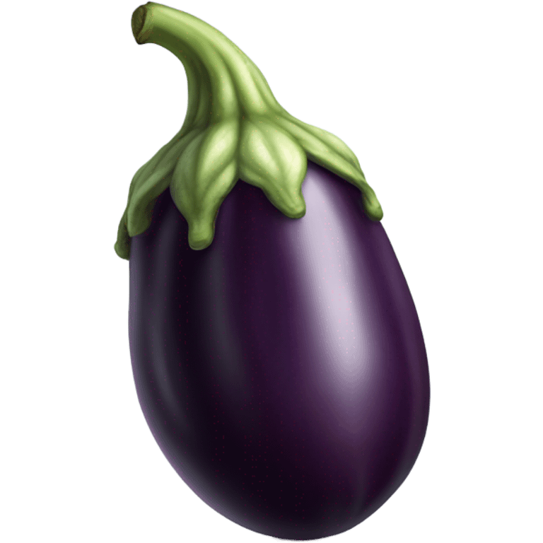 Veiny egg plant  emoji