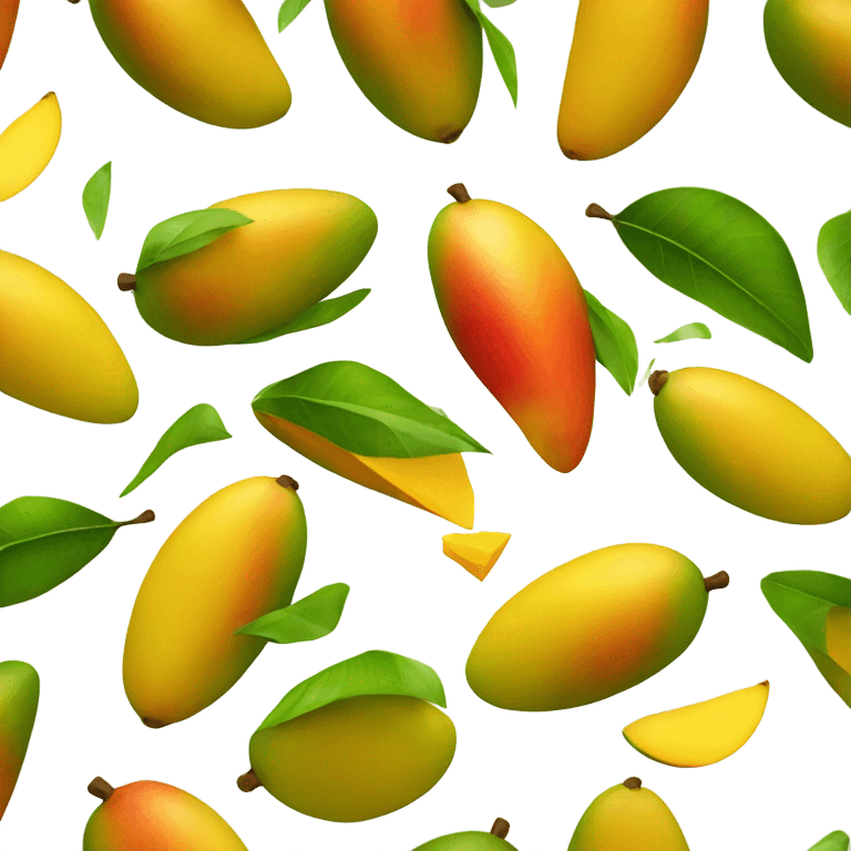 Mango shattered emoji