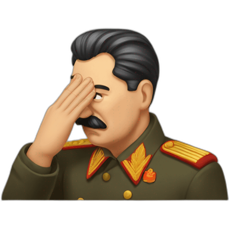 Stalin facepalm emoji