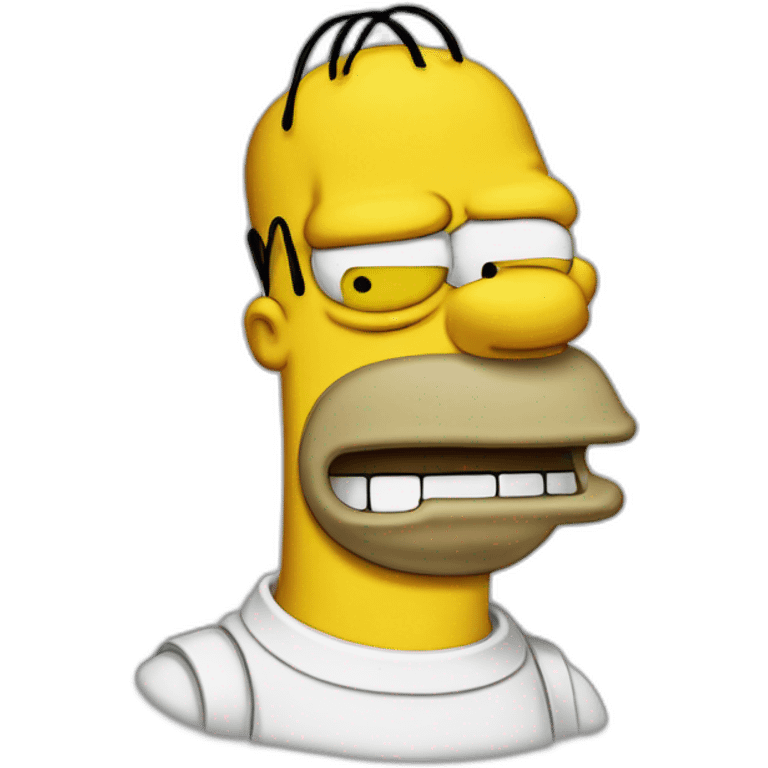 homer simpson tete emoji