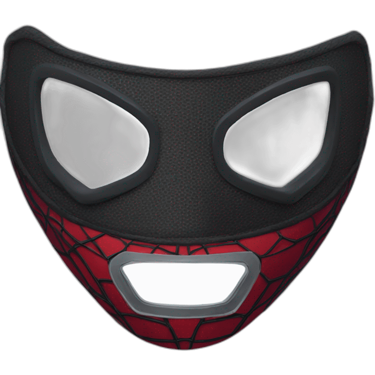 Miles morales mask emoji