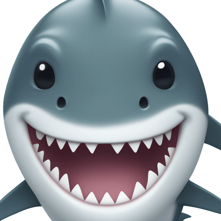 Shark saying hi  emoji