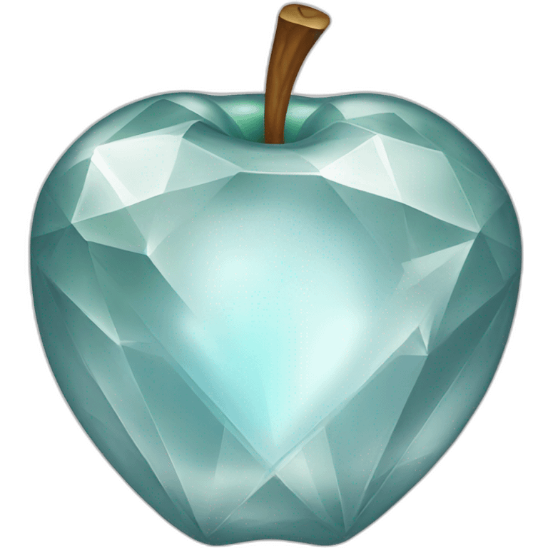 Apple diamond emoji