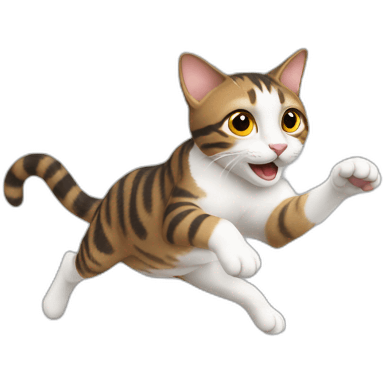 jumping cat emoji