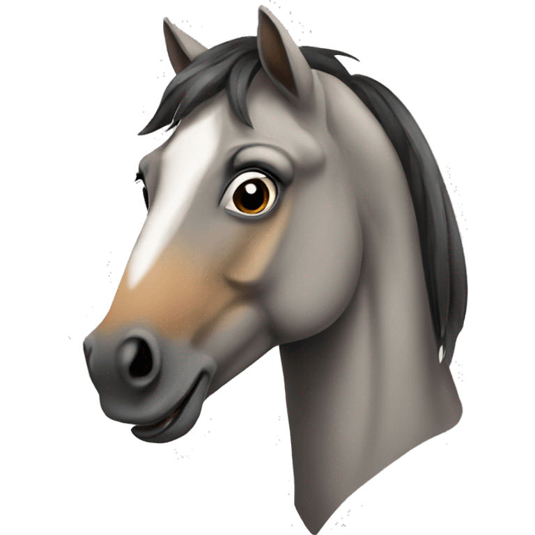 grullo horse emoji